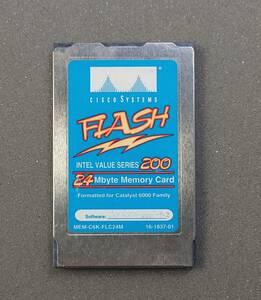 KN4692 【ジャンク品】 cisco 24MB Memory Card MEM-C6K-FLC24M