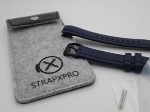 STRAPXPRO SEIKO NEW MONSTER用　ラバーバンド　MX1A-CB クラウドブラストブルー　