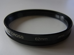 送料140円～　Kenko　ケンコー　R-SNOW　CROSS　62mm　管理no.1