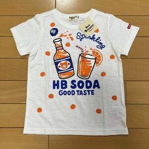 新品★ミキハウス／ホットビスケッツ★半袖Tシャツ 100 ビーンズ君