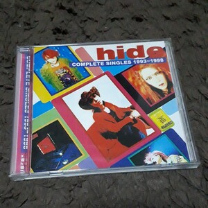 hide COMPLETE SINGLES 1993-1998 CD ベストアルバム 輸入盤　レア　貴重　X JAPAN コレクターズアイテム