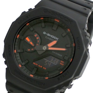 カシオ CASIO G-SHOCK GA-2100-1A4 腕時計 メンズ ブラック クロノグラフ クオーツ ブラック