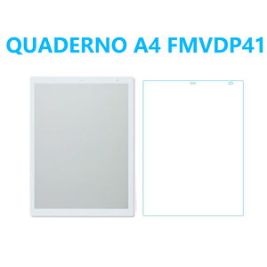 QUADERNO A4 FMVDP41 強化ガラスフィルム 自動吸着 2.5Dラウンドエッジ加工 指紋防止飛散防止気泡防止 疎油性疎水性 貼り直し可 高硬度9H高