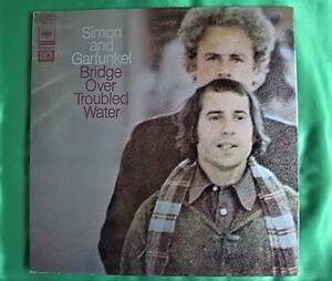 LP Simon and Garfunkel / Bridge Over Troubled Water CBS SONY日本盤 SQ方式 中村とうよう氏ライナー・歌詞対訳付