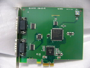 ★動作保証★ CONTEC COM-2C-PE PCI Express対応RS-232Cシリアル通信ボード