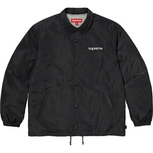 Supreme Nyc Coaches Jacket Black L　サイズ シュプリーム ニューヨーク コーチジャケット ブラック 黒　Large　黒　23aw 美品