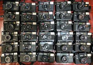 計30点 コンパクトフィルムカメラ レンジファインダー まとめ売り Konica C35 MINOLTA HI-MATIC等 動作未確認 ジャンク 大量出品
