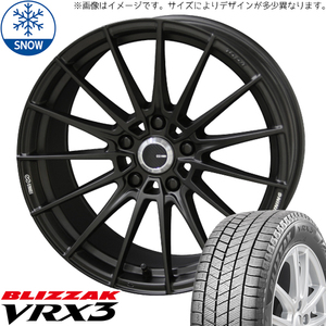 新品 アルファード 245/40R20 20インチ BS BLIZZAK VRX3 エンケイチューニング FC01 スタッドレス タイヤ ホイール セット 4本