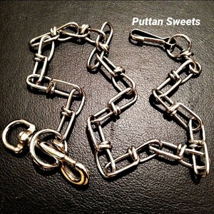 Puttan Sweets 復刻版ジョニーロットン愛用モデルウォレットチェーンⅢ