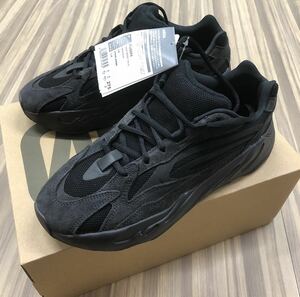 レシート有 ( 27.5 cm) 国内 正規 YEEZY BOOST 700 V2 VANTA ブラック 黒 adidas アディダス イージー ブースト 350 380 500 750 NMD 27 28