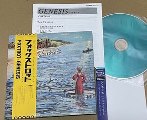 送料込 SHM-CD Genesis - Foxtrot 紙ジャケット 帯2種 / UICY76717