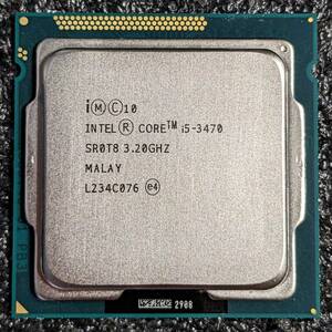 【中古】Intel Core i5 3470 [第3世代 LGA1155 IvyBridge]