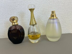 1円スタート ディオール Dior プワゾン Poison ジャドール jadore オードトワレ オードパルファム 50ml 100ml 3点セット