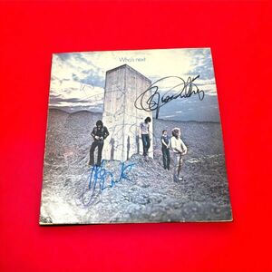 The Whoザ・フー Roger Daltreyロジャー・ダルトリー Pete Townshendピート・タウ... 直筆サイン入り LP レコード 送料無料