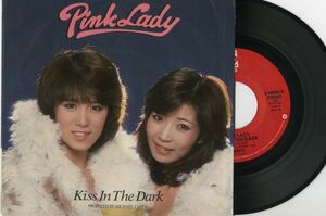 【和モノ 7インチ】Pink Lady Kiss In The Dark [Elektra E-46040] ピンク・レディー US盤