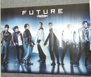 ◆ポスター◆三代目 J SOUL BROTHERS from EXILE TRIBE／FUTURE