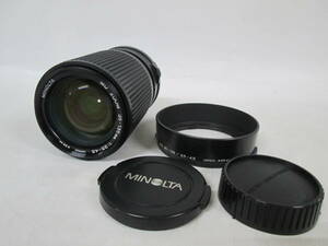 【n Y0993】MINOLTA MD ZOOM 35-135mm 1:3.5-4.5 ミノルタ カメラレンズ フード付き