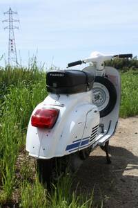 純正 塗装 ET3 風 ベスパ 50S 4速 実働 ■ VESPA 50S ビンテージ スモール 50 100 125 ET3 プリマベーラ 2スト 鉄 スクーター 旧車 絶版車 