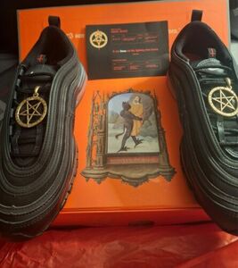 MSCHF X LIL NAS X SATAN SHOES #166/666 Size 8.5 US 海外 即決