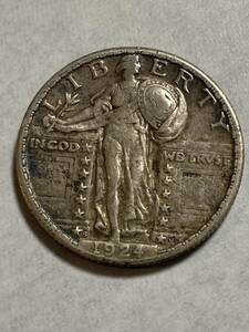 1円〜　特年　レア　1924 S US 25C 銀貨　アメリカ コイン 古銭 硬貨 アンティークコイン　極美品