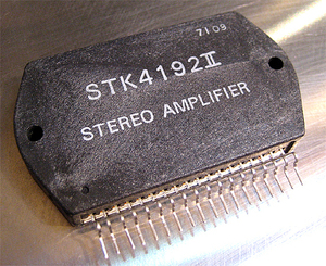 SANYO STK4192II (AF パワーアンプ IC 50W+50W) [F]