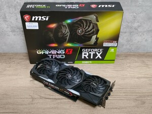 NVIDIA MSI GeForce RTX2080Ti 11GB GAMING X TRIO 【グラフィックボード】