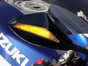 CBR600RR/600F4/F4i CBR1000RR　LEDウィンカー内蔵　ブラック