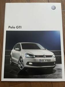 フォルクスワーゲン　polo GTI 2011 カタログ