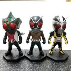 仮面ライダー　WCFフィギュア3体