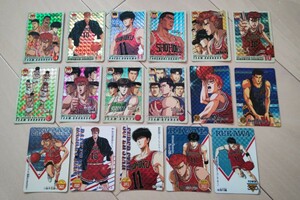 スラムダンク SLAMDUNK カードダス キラのみダブりなしセット　 当時物　レア　桜木花道流川楓