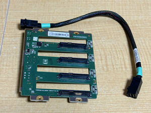 【bios起動　送料185円発送可能】富士通/Fujitsu　TX1330 M3取り外し部品　Backplane 型番 A3C40176093　ケーブル付き