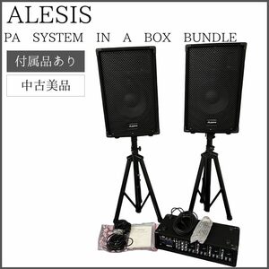 【付属品完備】 ALESIS アレシス PA System in a Box Bundle