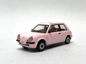 希少　アオシマ　1/64 パイクカーシリーズ　Be-1 コレクション　ピーチピンク