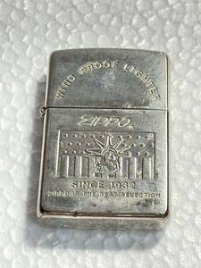 Zippo ジッポ ライター WIND PROOF LIGHTER since 1932 the best selection ベストセレクション シルバーカラー