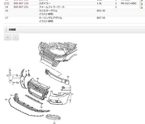 パーツリスト A1 A2 A3 A4 A5 A6 A7 A8 80 90 RS2 100 200 50 日本語対応