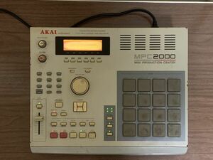 《AKAI アカイ・サンプラーMPC2000・通電確認済／ジャンク品》