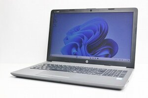 1円スタート ノートパソコン Windows11 ハイスペック HP 250 G7 15.6インチ 第8世代 Core i7 メモリ8GB SSD256GB Windows10 DVDマルチ