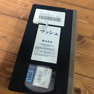 マッシュ　MASH コメディ　VHSビデオ