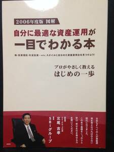 2006年度版 図解 自分に最適な資産運用が一目でわかる本 SBIグループ 北尾吉孝 株 投資信託 外資投資