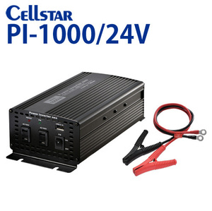 セルスター パワー インバーター ネオ PI-1000/24V （入力：24V専用 出力：AC100V 最大出力：1000W / USB:2.4A） 701494