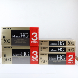 ☆未使用未開封☆SONYソニー ベータ　ビデオカセットテープ 10本 (Master HG L-500x8, L-750x2) 