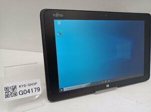 Rジャンク/FUJITSU ARROWS TabQ506/ FARQ0600A/Atom X5-Z8500 1.44GHz/64GB/4GB/10.1インチ/Win10 Pro/高解像度