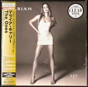 ☆マライア・キャリー Mariah Carey 「The Ones」 完全生産限定盤 アナログ・レコード LP盤 2枚組 カラーヴァイナル Clear 新品 未使用