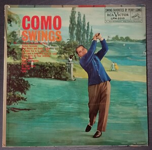 ◇EX~EX-◇Original◇in USA◇深溝◇MONO◇ PERRY COMO ◇RCA VICTOR RECORDS LPM-2010◇ COMO SWING ◇