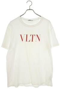 ヴァレンティノ VALENTINO RV3MG10V3LE サイズ:M VLTNロゴプリントTシャツ 中古 OM10