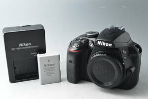 #a1259【良品】 Nikon ニコン D3400 ボディ ブラック