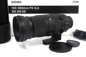 美品｜シグマ 150-600mm F5-6.3 DG DN OS ソニーEマウント用 γA7371-2S3