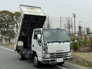 【諸費用コミ】:平成21年 いすゞ エルフ 低床 ダンプ 最大積載量3,000kg 車検付