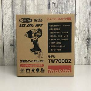 【未使用品】★即決価格★送料無料★マキタ makita 18V コードレスインパクトレンチ TW700DZ 本体のみ