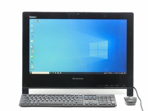 Win10Pro/WEBカメラ/新品SSD512/8GB/21.5型ワイドタッチ一体型/LENOVO　ThinkCentre Edge 92Z All-In-One　Core3世代i7　MSoffice2021搭載